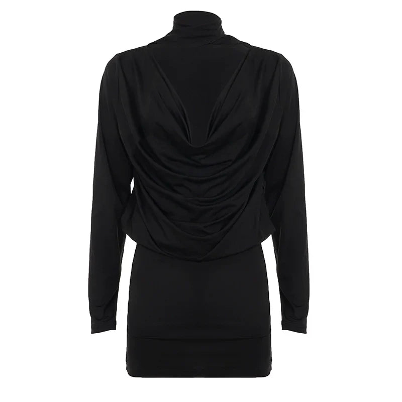 Monica Collared Bodycon Mini Dress