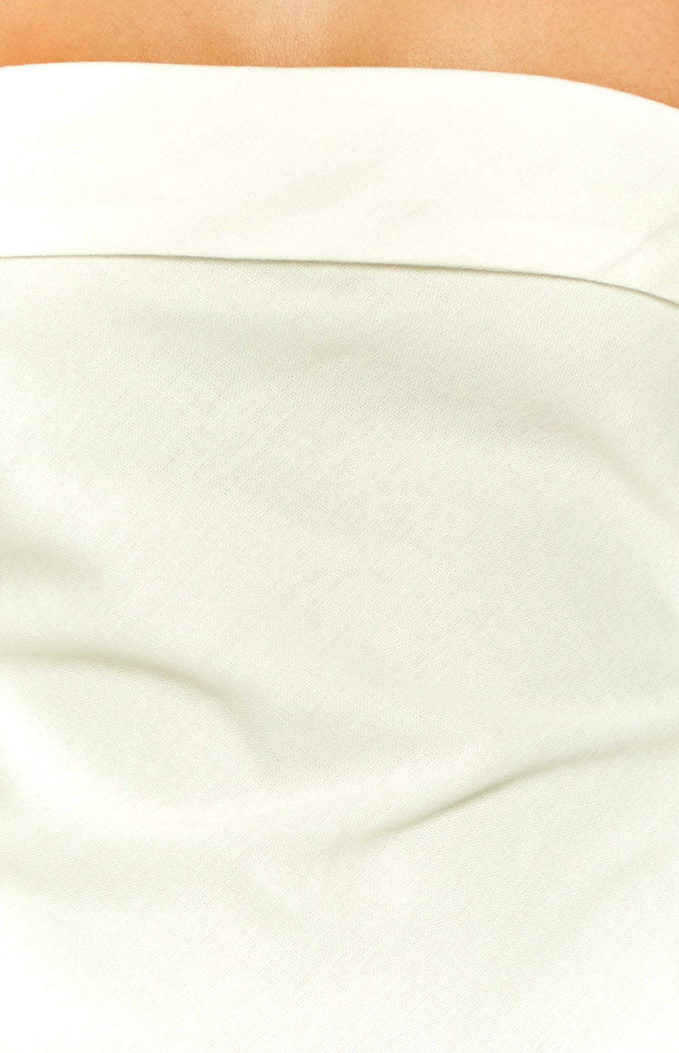 Federica Summer Cream Midi Dress
