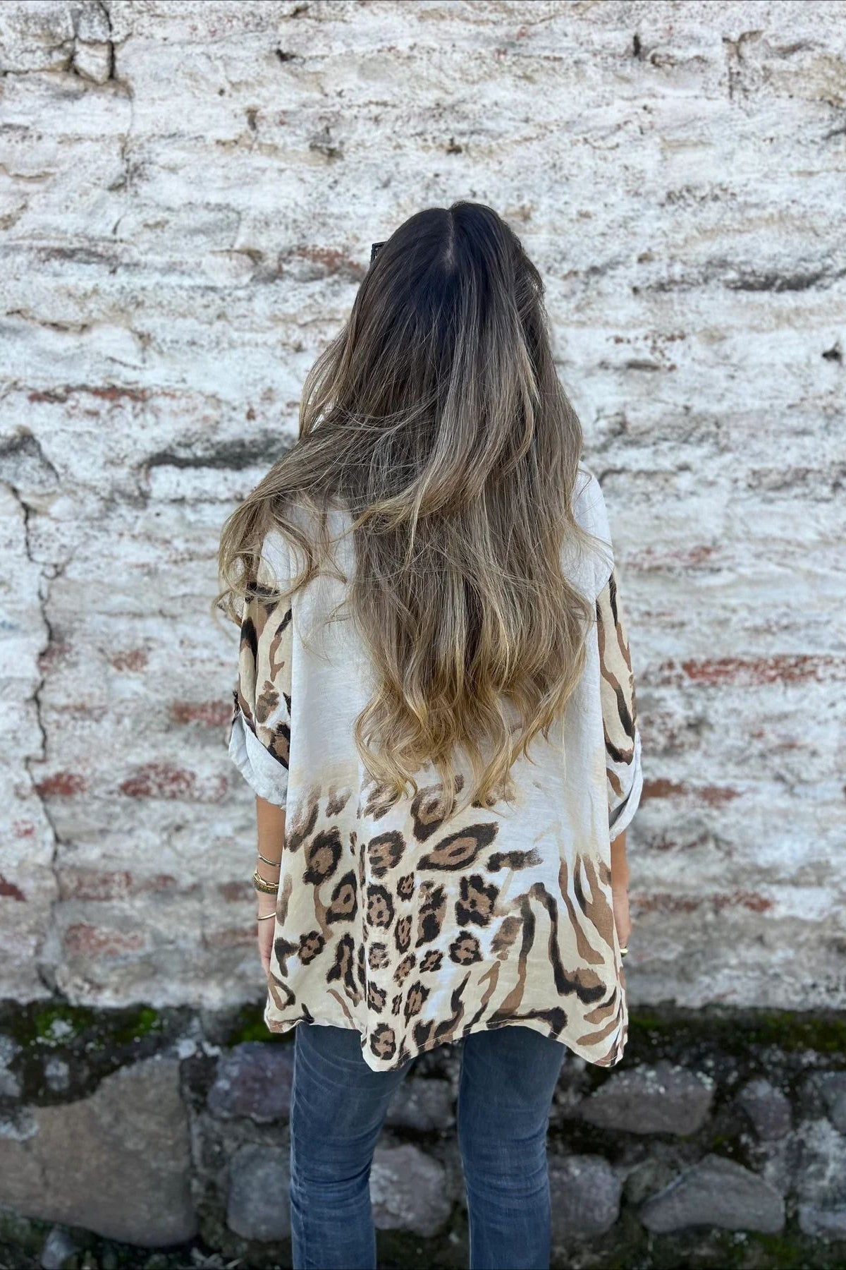 Loose Comfortable Leopard Print Blouse