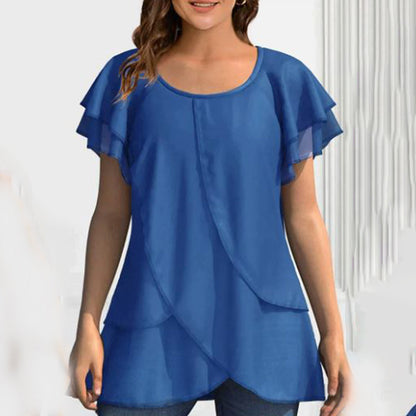 Kaitlyn - Blouse - Leisure - Material - Great for Casual Days