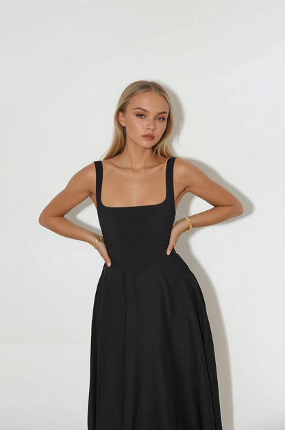 Zadie- Formal Tailored Midi Dress for Women