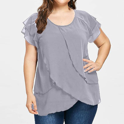 Kaitlyn - Blouse - Leisure - Material - Great for Casual Days