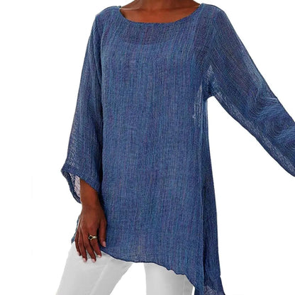 Sigrid - Blouse - Leisure - Material - Ideal for Summer