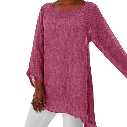 Sigrid - Blouse - Leisure - Material - Ideal for Summer