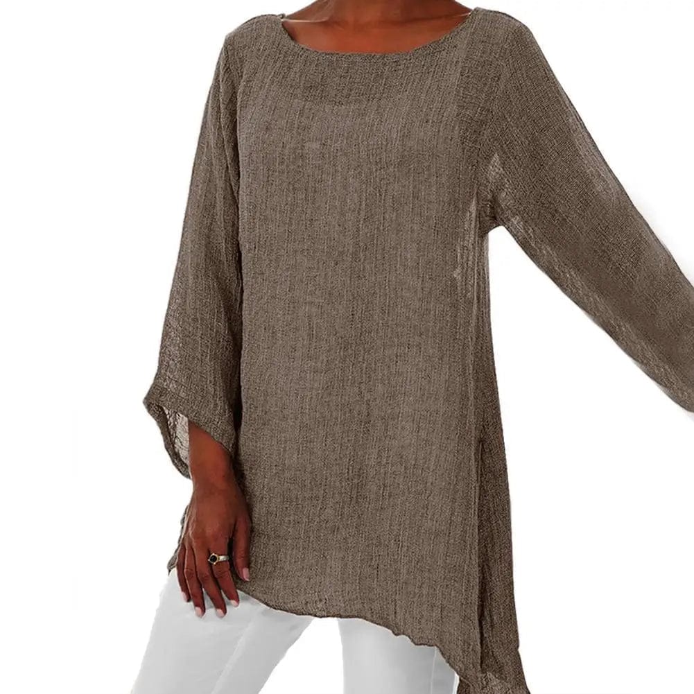 Sigrid - Blouse - Leisure - Material - Ideal for Summer
