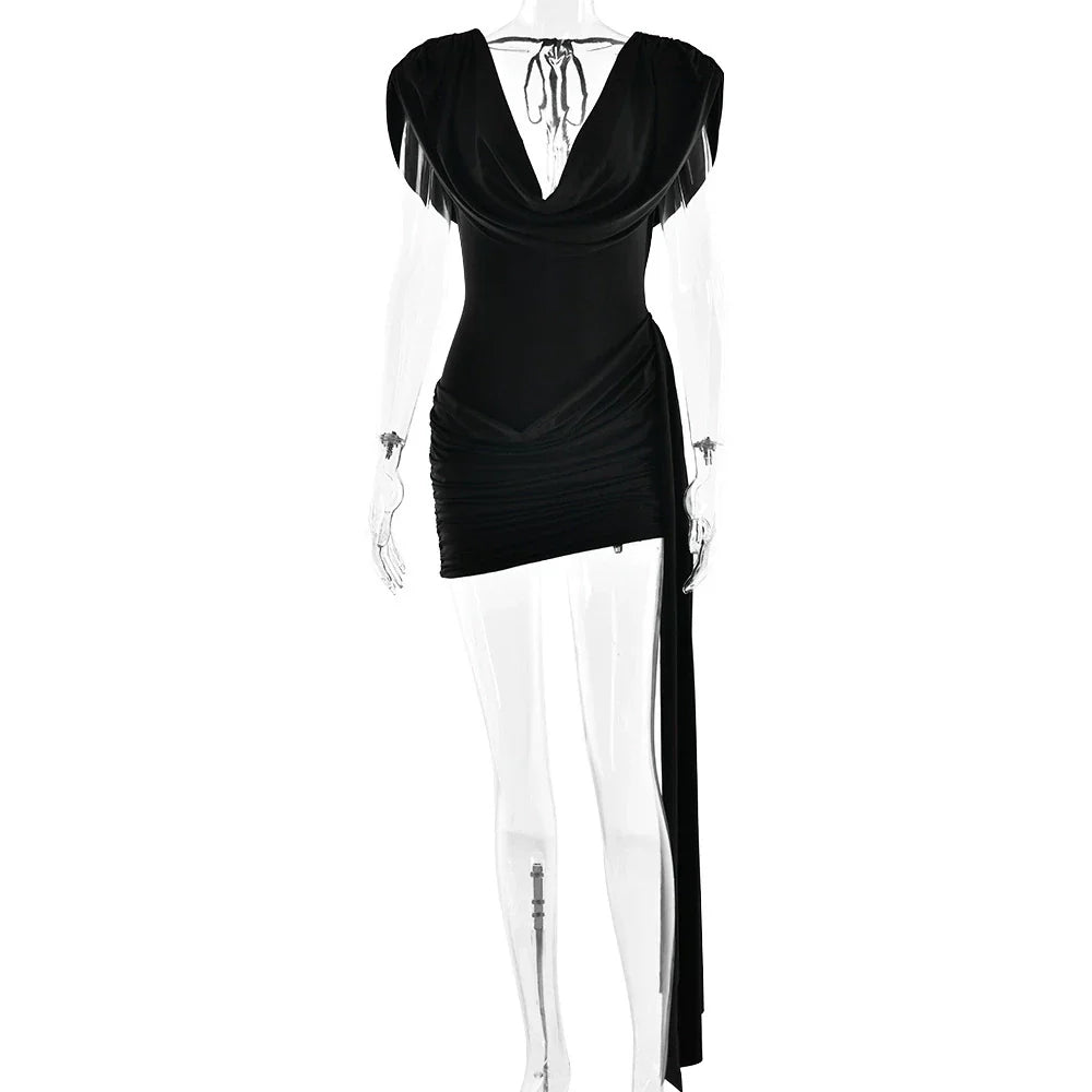 Layan Ruched Mini Dress