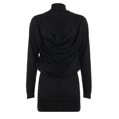 Monica Collared Bodycon Mini Dress