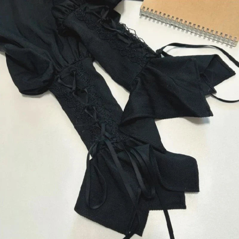 Lolita Ruffle Flare Sleeve Blouse