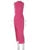 new y2k Europe and the United States cross-border fashion round neck sleeveless slim-fit slit MIDI dress women