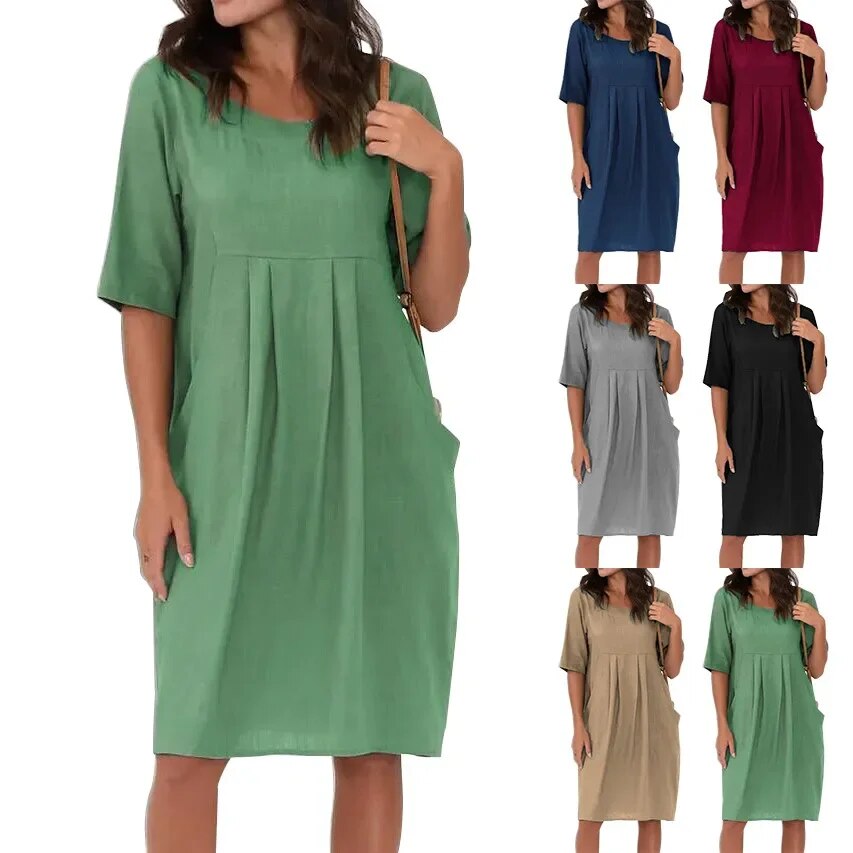 Constance - Midi Dress - Leisure - Modern Style - Ideal for Summer