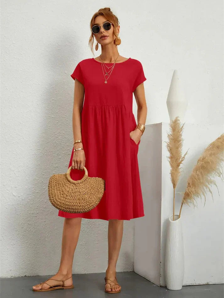 Chic Midi Dress | Great for Everyday Wear