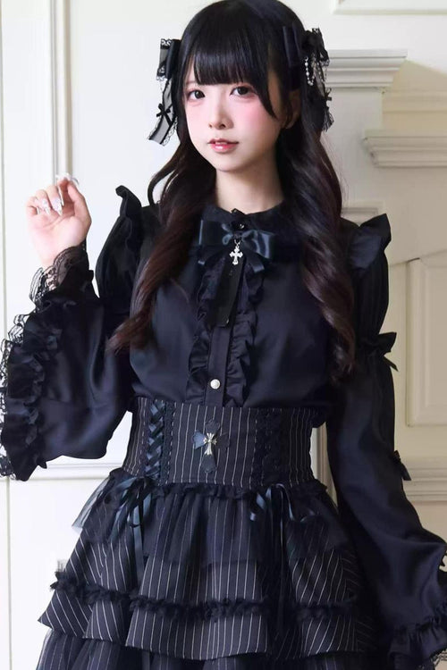 Gothic Lolita Hime Sleeve Blouse
