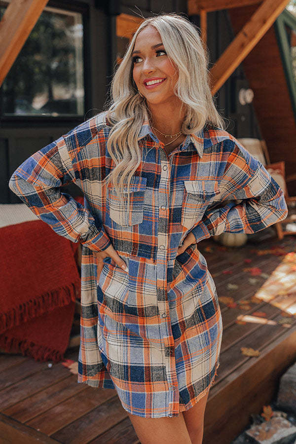 Casual Vintage Women Autumn And Winter Plaid Long Sleeve Lapel Blouse Shacket