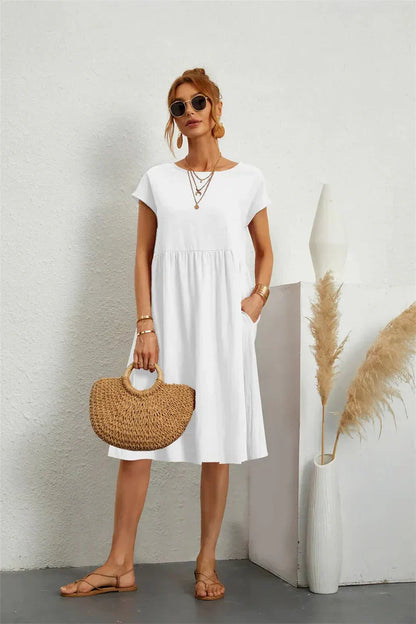 Chic Midi Dress | Great for Everyday Wear