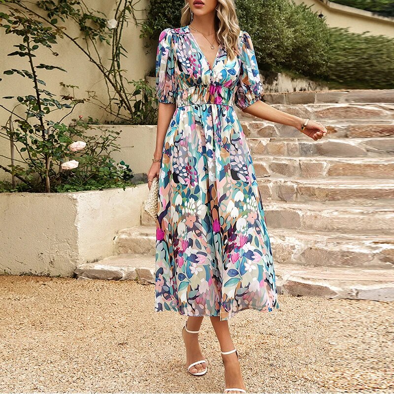 Camilla - Midi Dress - Casual - Modern Style - Ideal for Summer
