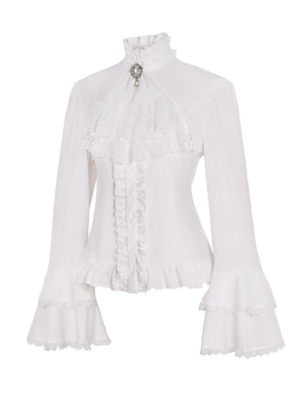 Vintage Gothic Elegant Lolita Long Sleeve Blouse
