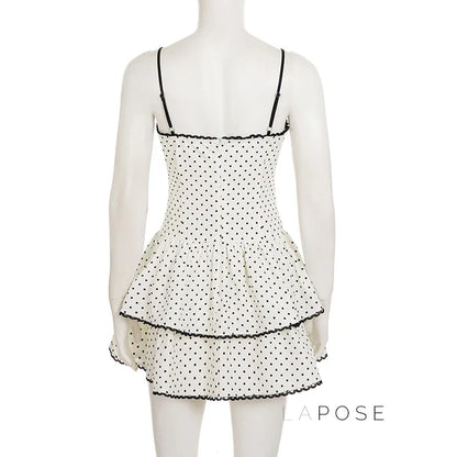 Adaeze Polka Dot Mini Dress