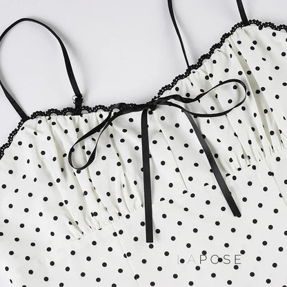 Adaeze Polka Dot Mini Dress