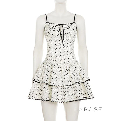 Adaeze Polka Dot Mini Dress