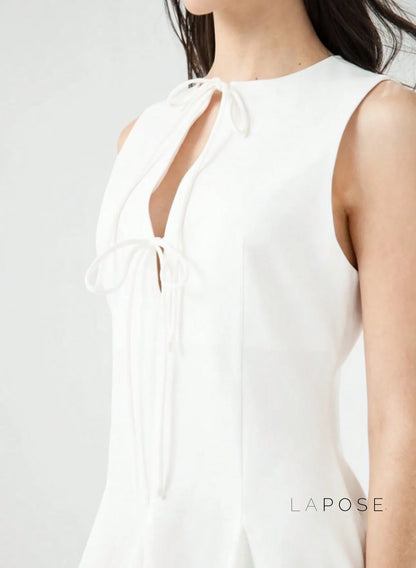 Amara Bow Mini Dress