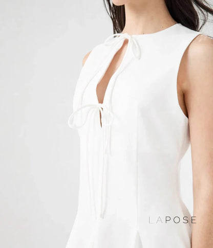 Amara Bow Mini Dress