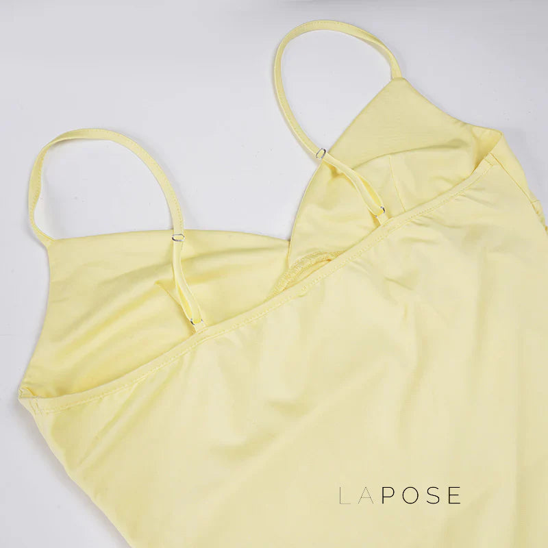 Blakelee Pleated Strappy Mini Dress