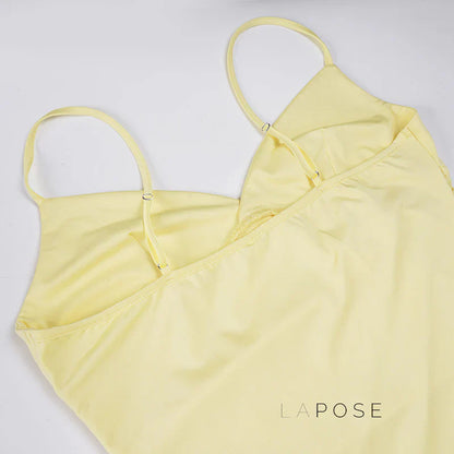 Blakelee Pleated Strappy Mini Dress