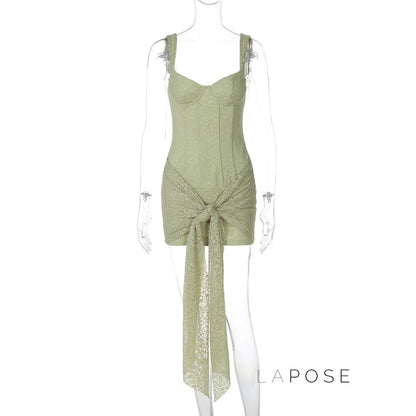 Daphne Lace Bodycon Mini Dress
