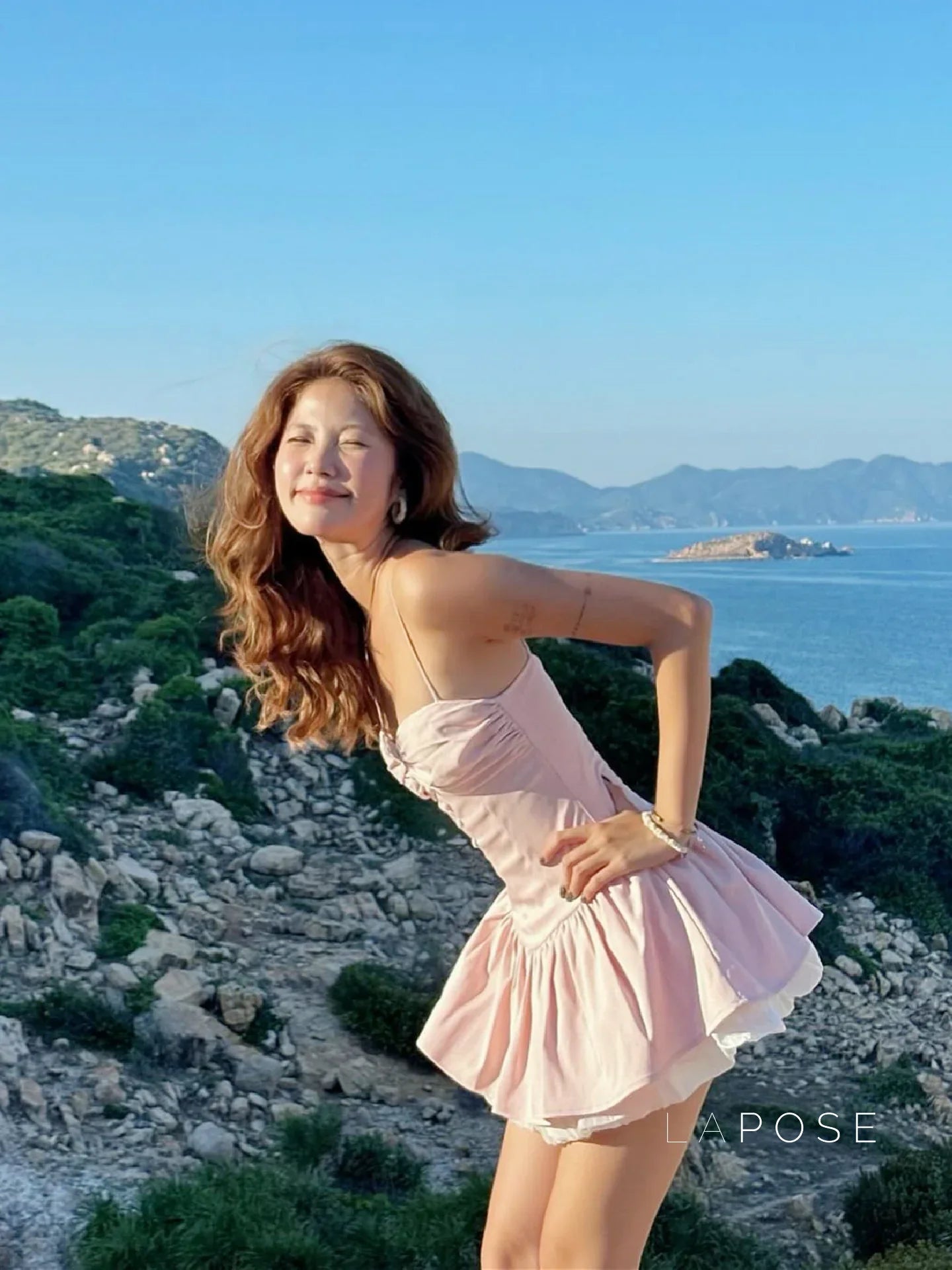 Dejah Pink Ballet Mini Dress