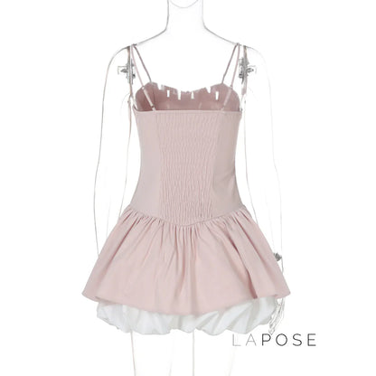 Dejah Pink Ballet Mini Dress