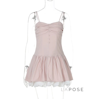 Dejah Pink Ballet Mini Dress