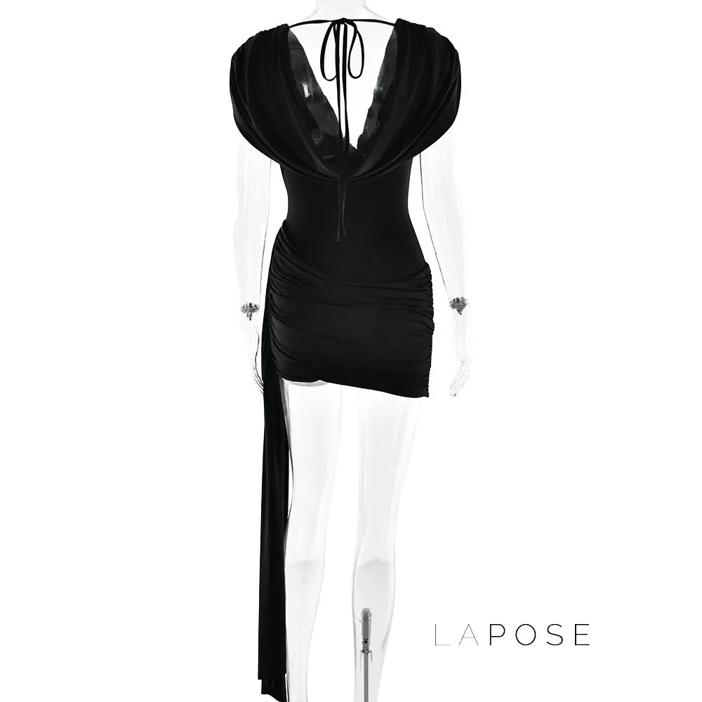 Layan Ruched Mini Dress