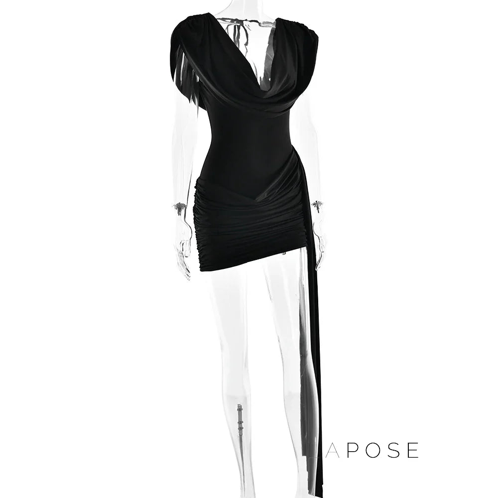 Layan Ruched Mini Dress