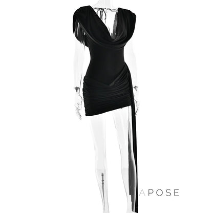 Layan Ruched Mini Dress