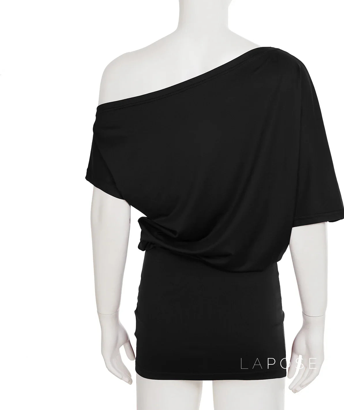 Lianne Ruched One-Shoulder Mini Dress