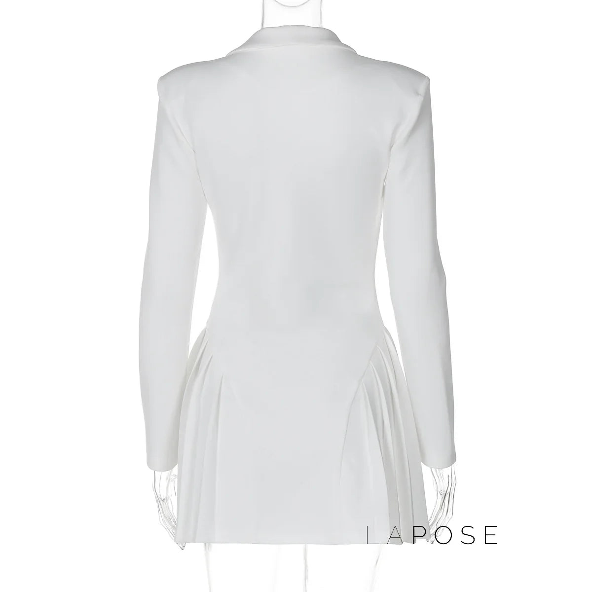 Louella Collared Ruffle Mini Dress
