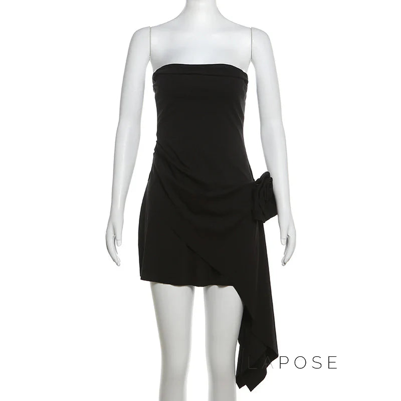 Marykate Floral Strapless Mini Dress