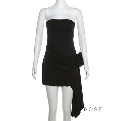 Marykate Floral Strapless Mini Dress