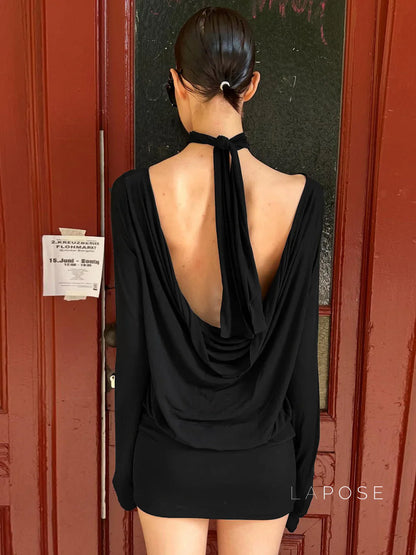 Monica Collared Bodycon Mini Dress