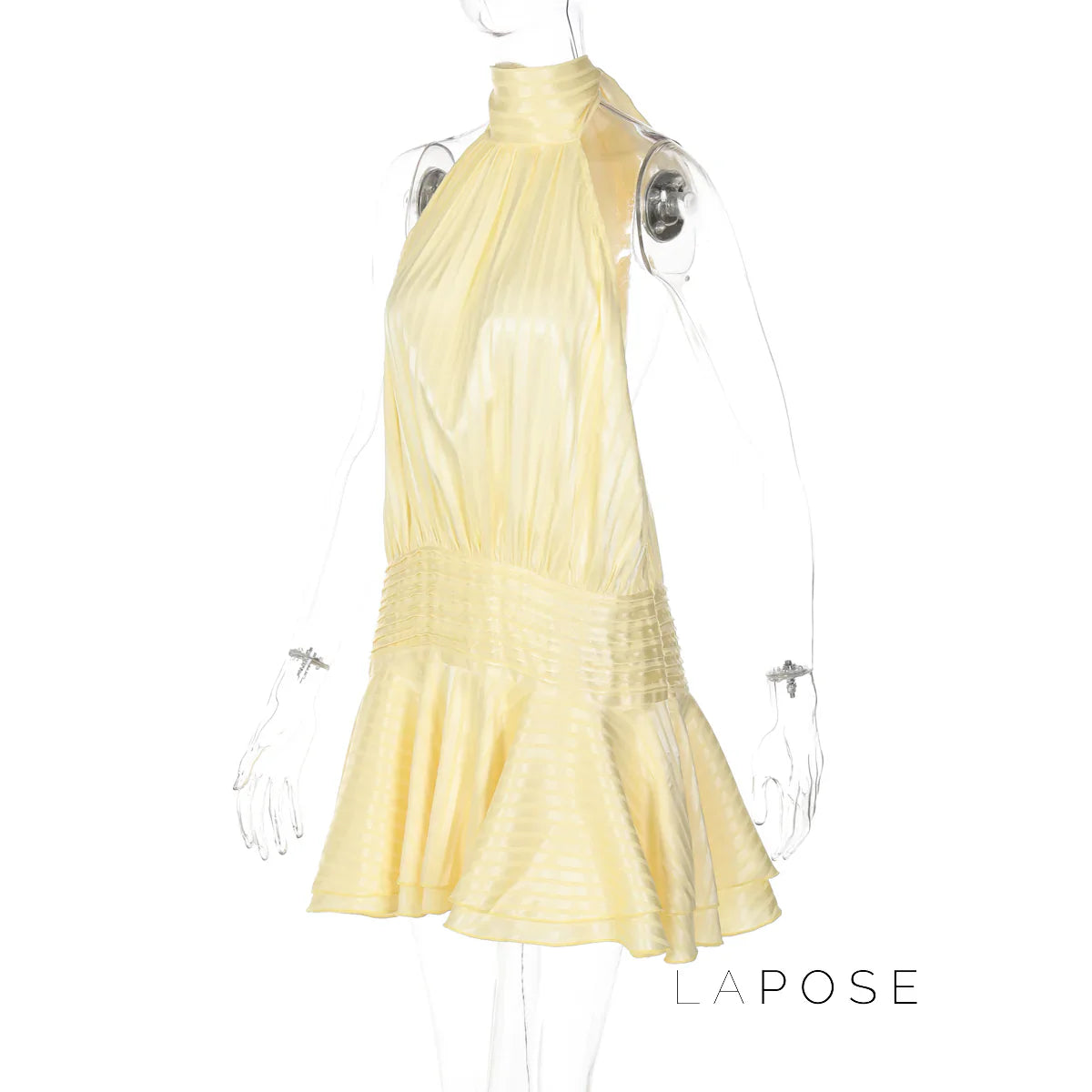 Nathaly Halter Mini Dress