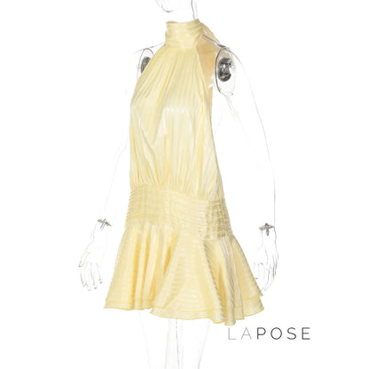 Nathaly Halter Mini Dress